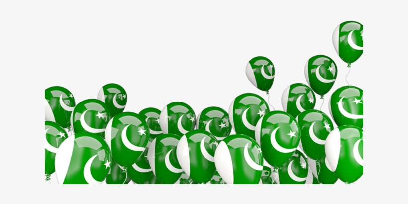 Illustration Of Flag Of Pakistan - Pakistani Flag Balloon Png, transparent png download