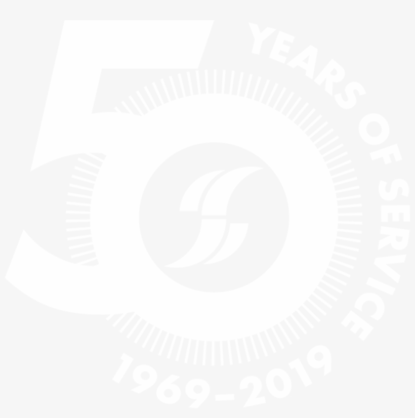 Mtd 50th Anniversary Logo In White - Solar Sigma, transparent png download