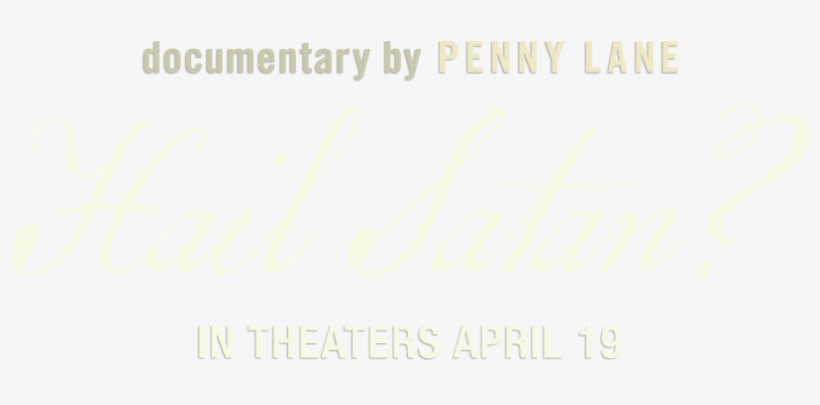 With Unprecedented Access, Hail Satan Traces The Rise - 永井 博, transparent png download