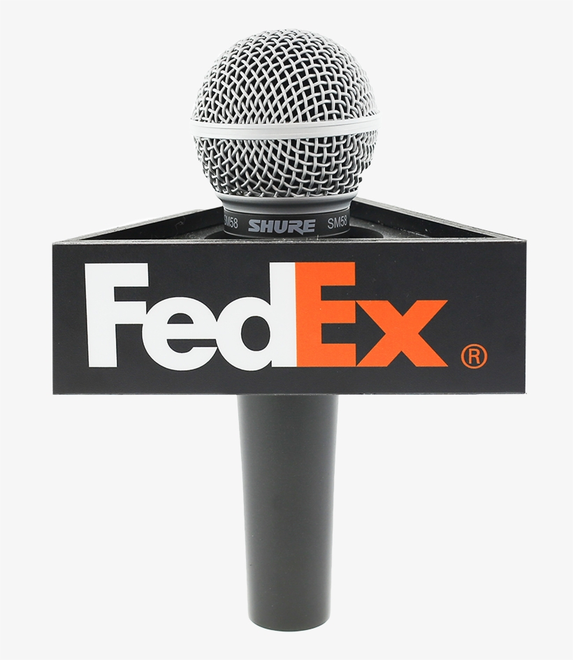 Fedex Triangle Mic Flag - Fedex, transparent png download