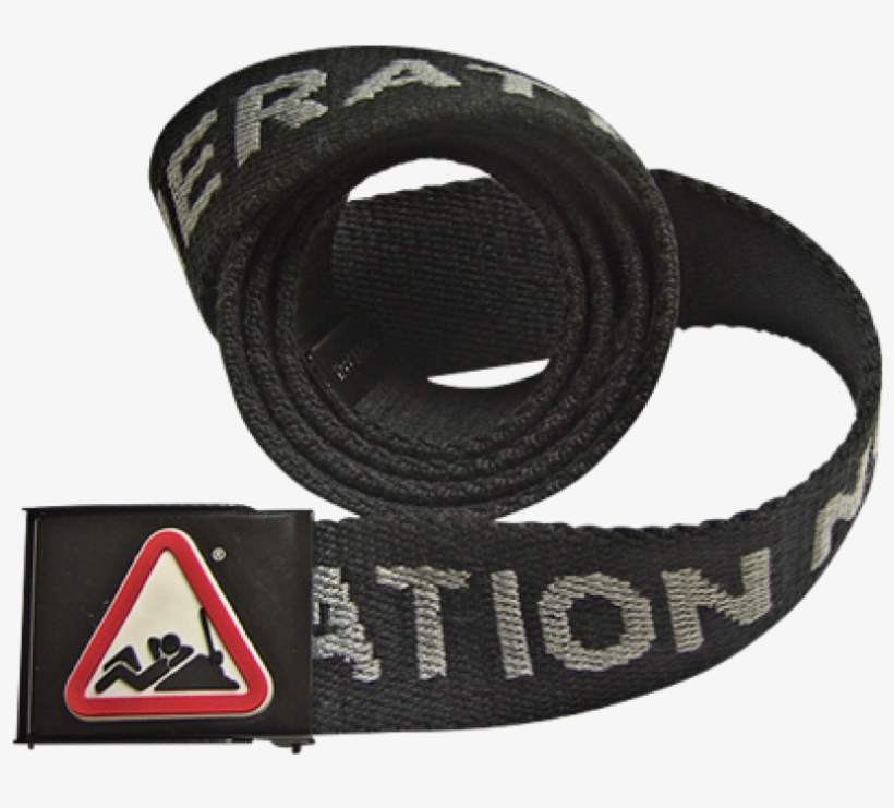 Nowork Generation Black Belt Products - Belt, transparent png download