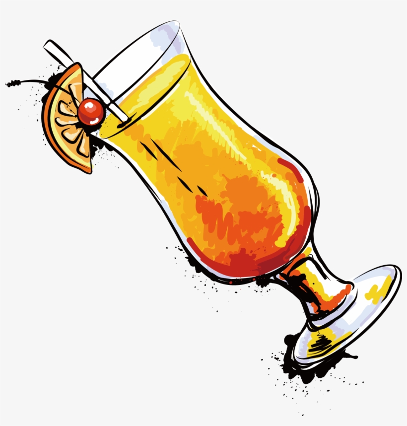 Juice Orange Soft Drink, transparent png download