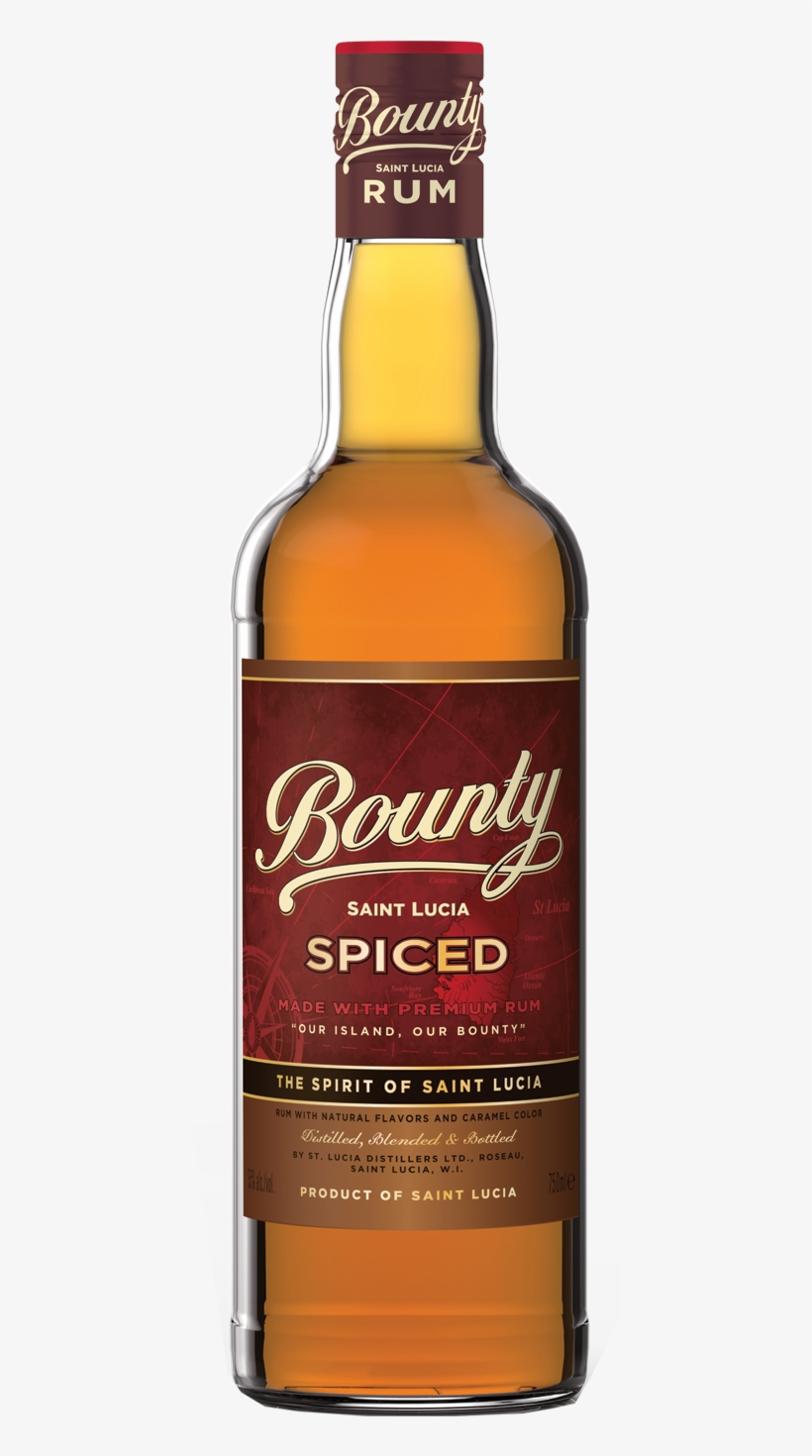 Bounty Rum Spiced St Lucia Rum - Ron Swanson's Favorite Whiskey, transparent png download