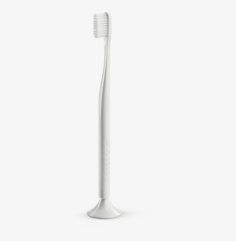 Bogobrush White Recycled Toothbrush And Stand - Toothbrush, transparent png download