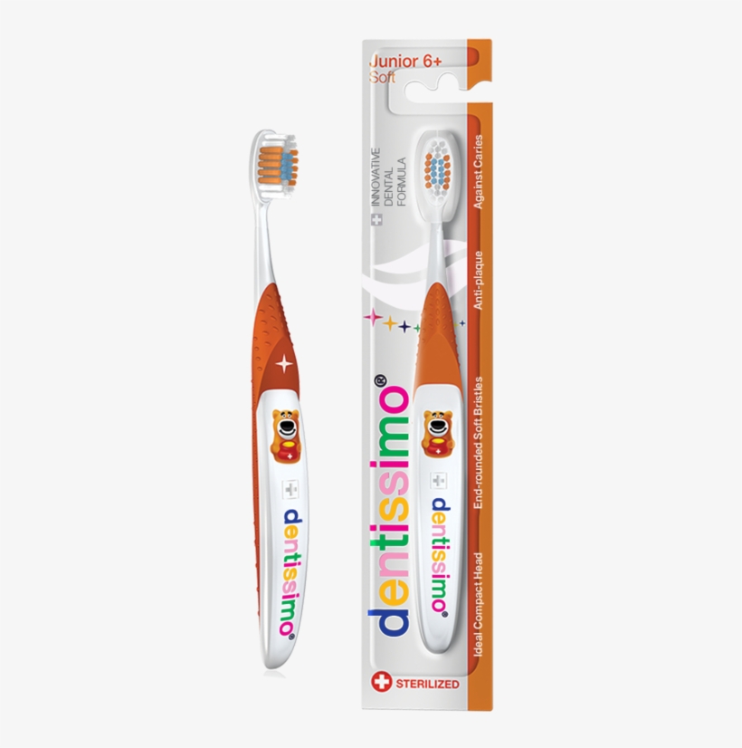 Toothbrush Junior 6 - Toothbrush, transparent png download
