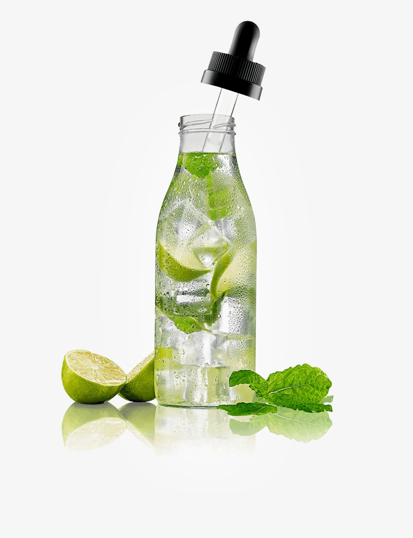“treat Yourself” - Glass Bottle, transparent png download