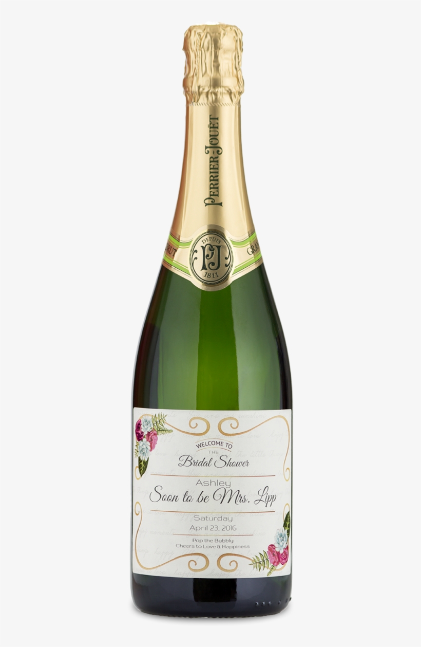 400 X 1200 6 - Customized Champagne Bottle, transparent png download