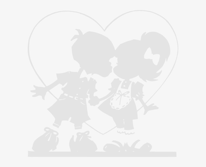 Gray Valentine Kiss Png, transparent png download