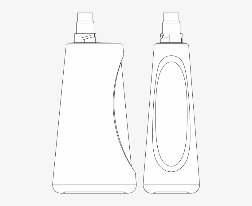 1 Liter Hdpe Plastic Bottle - Still Life Photography, transparent png download