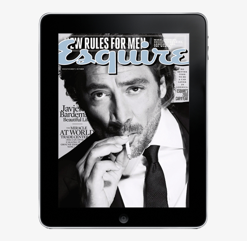 Javier Bardem Esquire, transparent png download