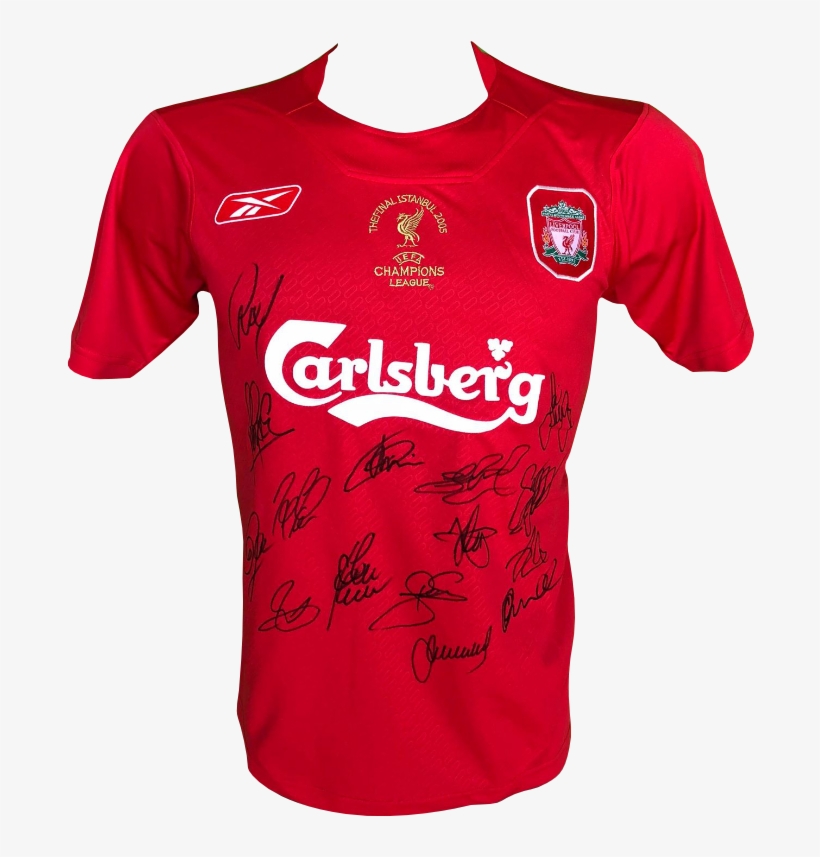 2005 Champions League Liverpool Winners - Football, transparent png download