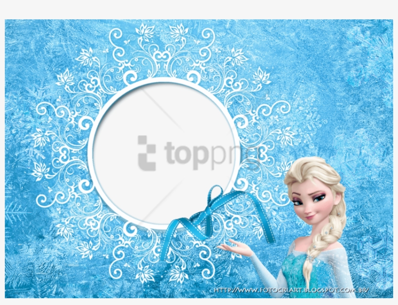 Free Png Download Aventura Congelante Moldura Frozen - Moldura Foto Da Frozen, transparent png download