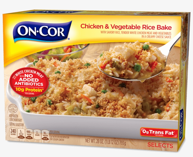 0g Trans Fat, Made With White Meat Chicken With No - Cor Frozen Foods, transparent png download