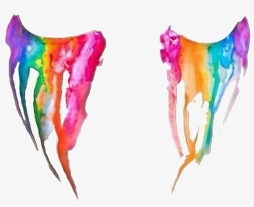 #lagrimas #arcoires #colores #freetoedit - Lagrimas Arco Iris Png, transparent png download