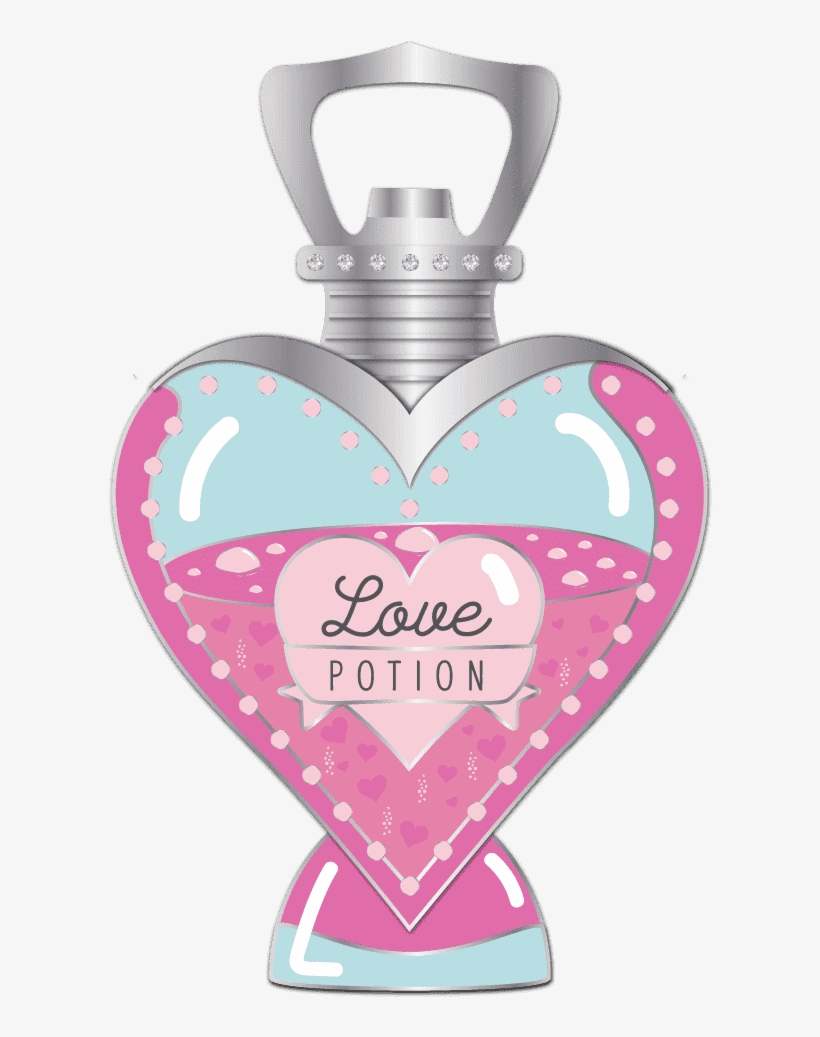 Love Potion Bottle Opener - Heart, transparent png download