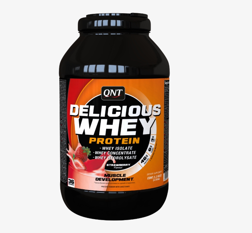 Qnt Direct Delicious Whey Fresa 2,2 Kg - Delicious Whey Protein Powder, transparent png download