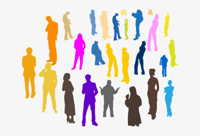 People Silhouette Clipart Individual - Amplify Message On Social Media, transparent png download