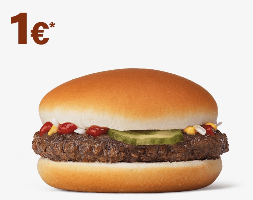 Hamburguesa 1 € Mcdonalds, transparent png download