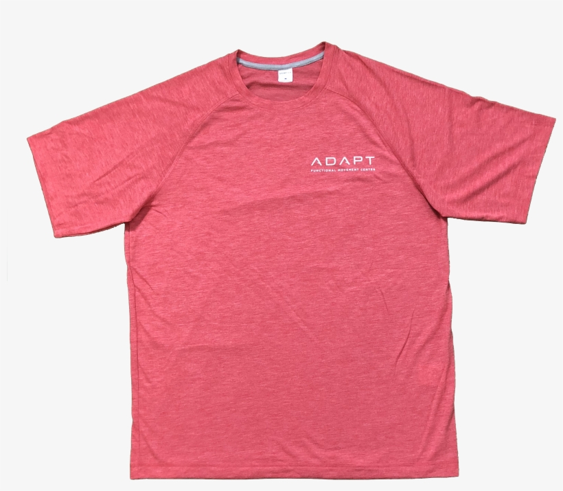 Men's Workout Tee Light Red, transparent png download