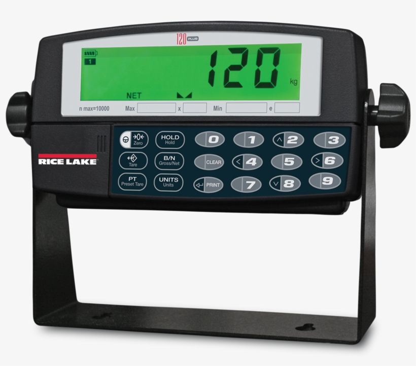 1 Lb 120 Plus Summit Floorscale - Indicador Rice Lake 120 Plus, transparent png download