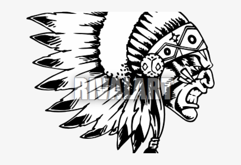 Headdress Clipart Indian Mascot, transparent png download