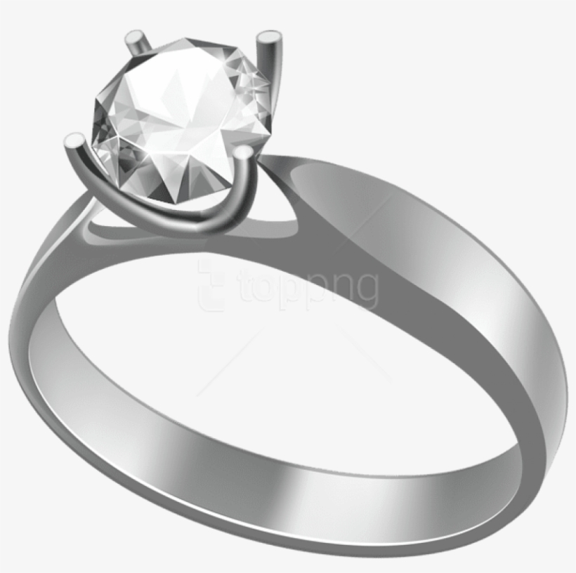Free Png Download Engagement Ring Transparent Clipart - Transparent Ring Clipart, transparent png download
