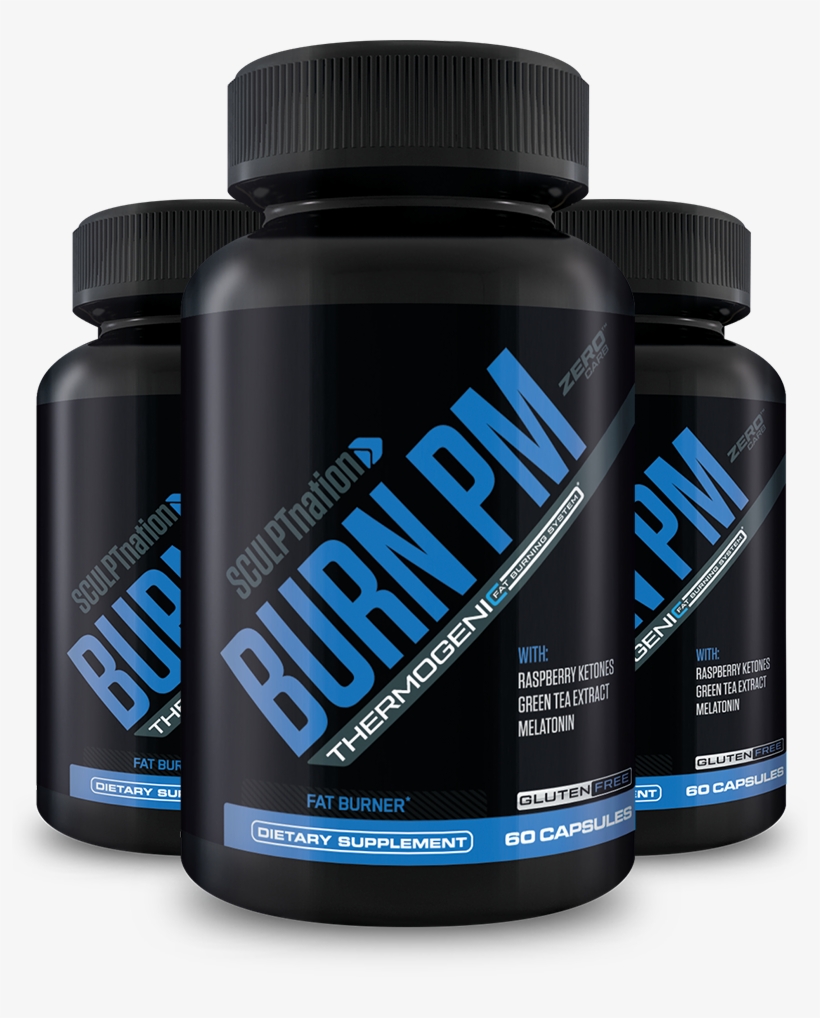 Three Bottle - Burn Pm Sculpt Nation, transparent png download