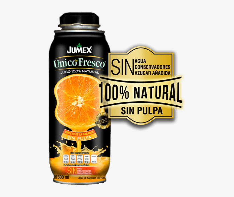 Lata Naranja Premium - Jumex Jugo De Naranja Natural, transparent png download