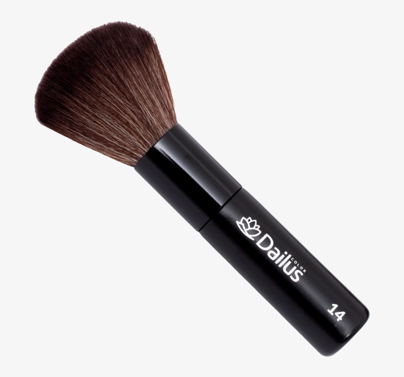 Pincel Para Pó Profissional 14 Dailus - Makeup Brushes, transparent png download