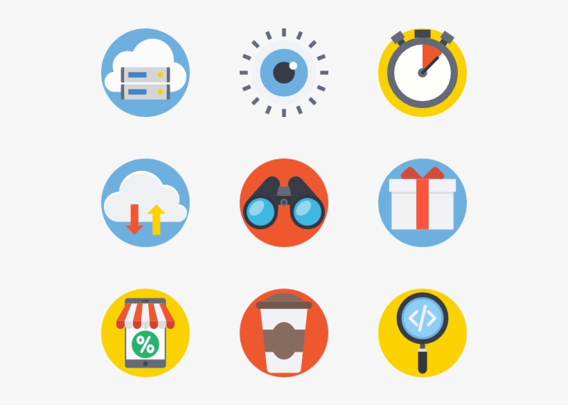 Seo And Web - Flat Icon, transparent png download