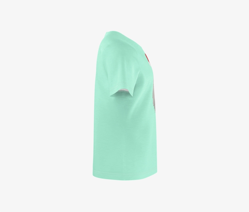 Mint Samoyed Christmas Hat Girls T-shirt - Beanie, transparent png download