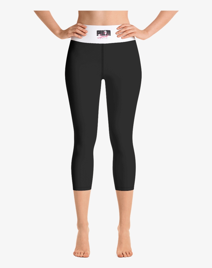 3/4 Pwm Signature Leggings - Yoga Pants, transparent png download