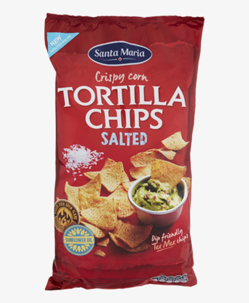 Tortilla Chips Salted Big Pack - Santa Maria Tortilla Chips, transparent png download