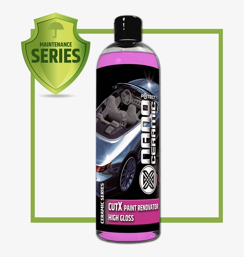 Nano Ceramic Protect® Cutx Paint Renovator High Gloss - Textile, transparent png download