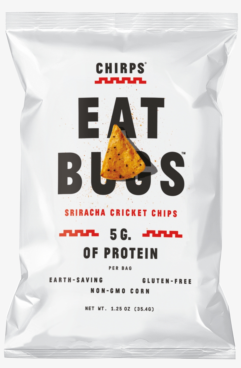 Sriracha Chirps Cricket Protein Chips - Throw Pillow, transparent png download