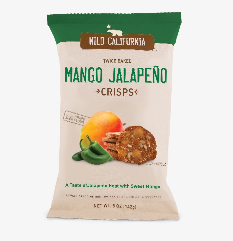Wild California Crisps - Wild California Mango Jalapeno Crisps, transparent png download