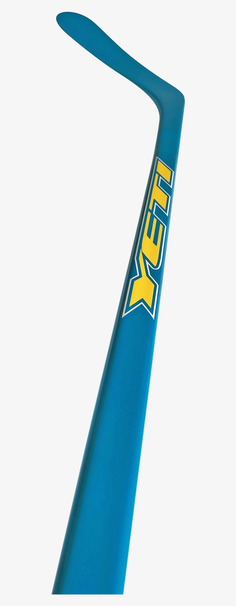 Best Composite Stick Yeti Blue Hockey Stick Hockey - Tool, transparent png download