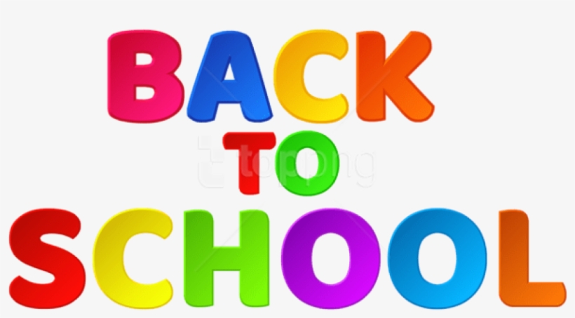 Download Back To School Text Clipart Png Photo, transparent png download