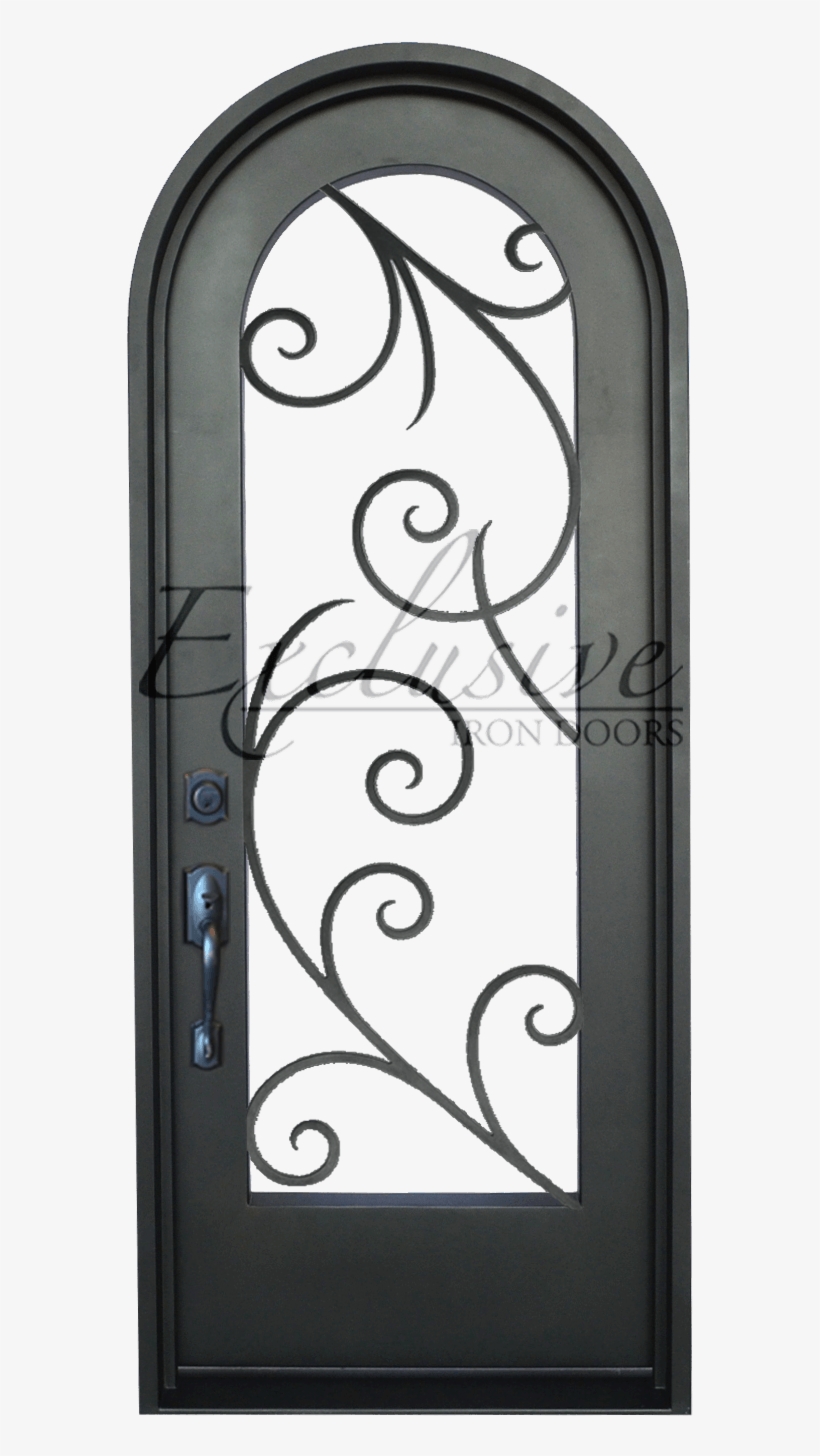 Pauline Single Round - Iron Doors Single Round, transparent png download