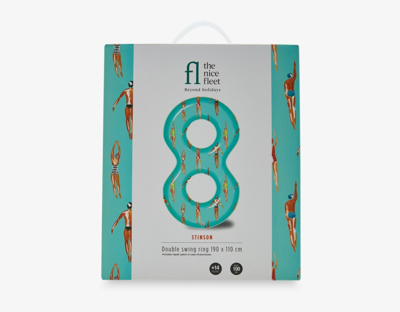 Blue Stinson Double Ring Float - Illustration, transparent png download