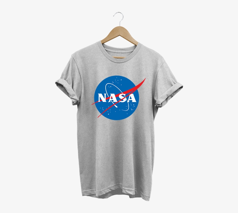 Camiseta Nasa Mescla - Nasa, transparent png download