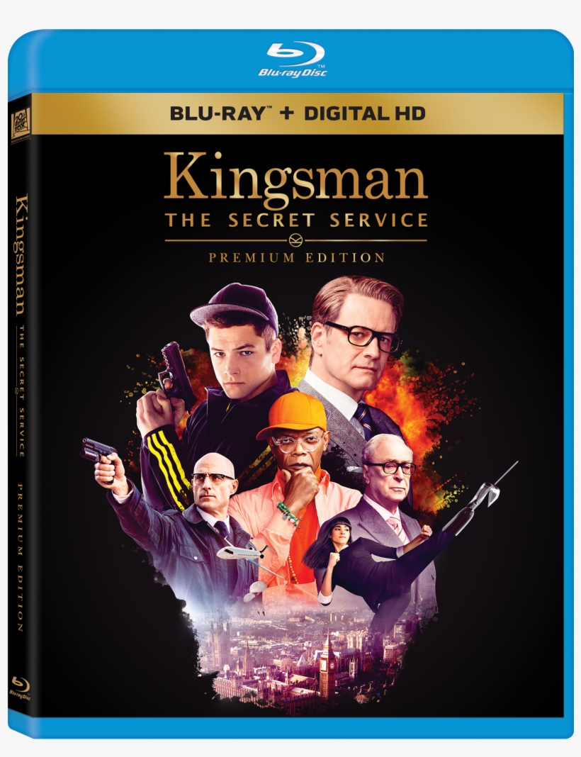 Blu-ray Ocard - Kingsman Premium Edition Blu Ray, transparent png download