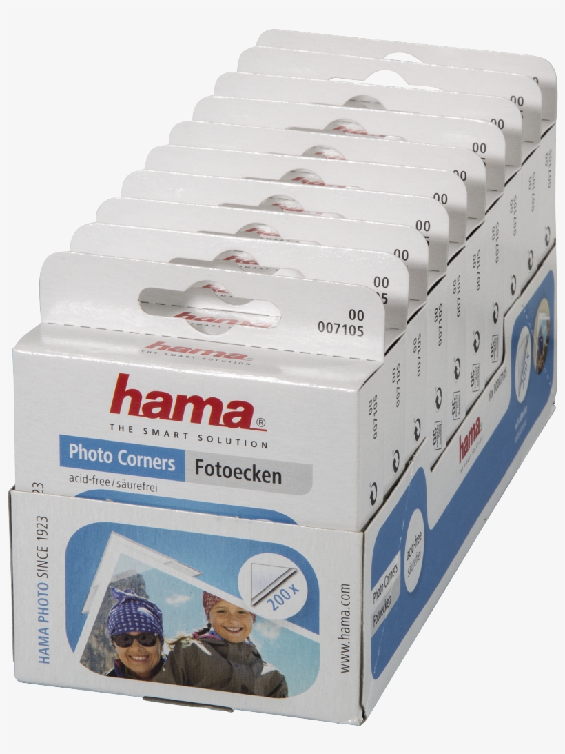 Photo Corner Dispenser, 200 Corners - Hama Photo Corner, transparent png download