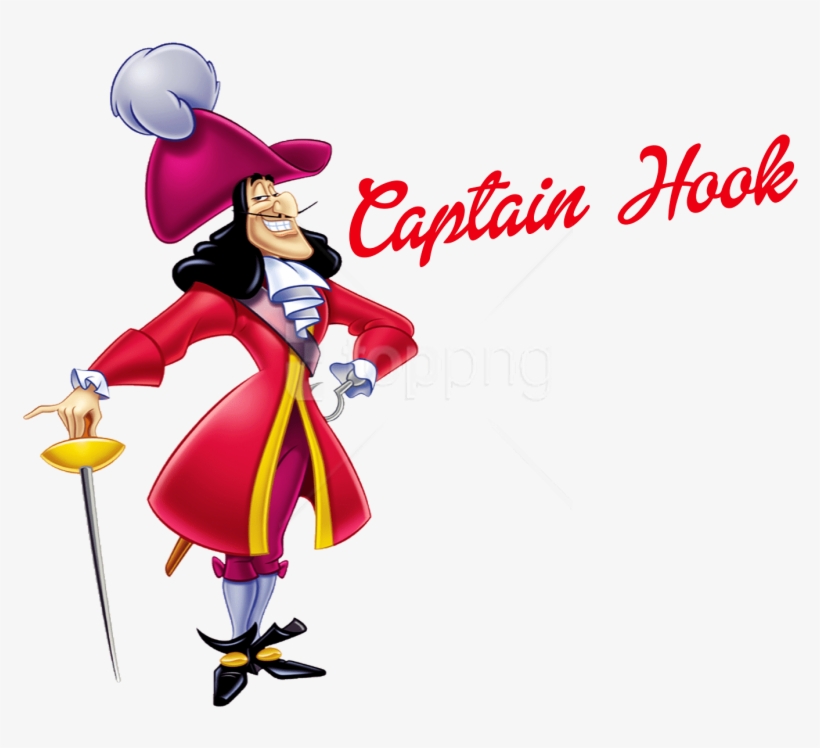 Download Free Png Download Captain Hook Clipart Png Photo Png - Disney