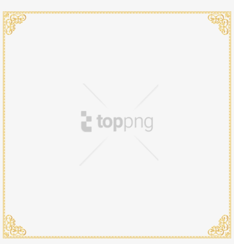 Free Png Gold Border No Background Png Image With Transparent - Europa Organisation, transparent png download
