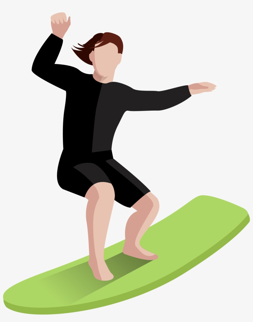 Adobe Illustrator Skiing Transprent Png Free Download - Water Skiing Png, transparent png download