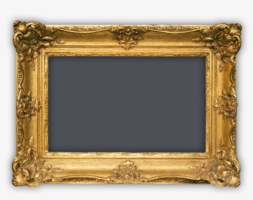 Pic-frame - Golden Frame Free Png, transparent png download