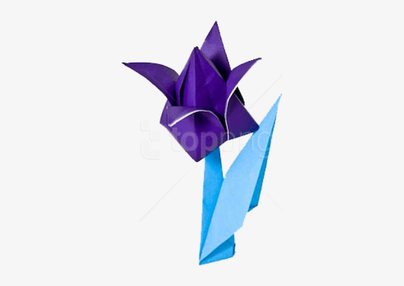 Free Png Download Flower Origami Png Images Background - Origami Flower Png, transparent png download