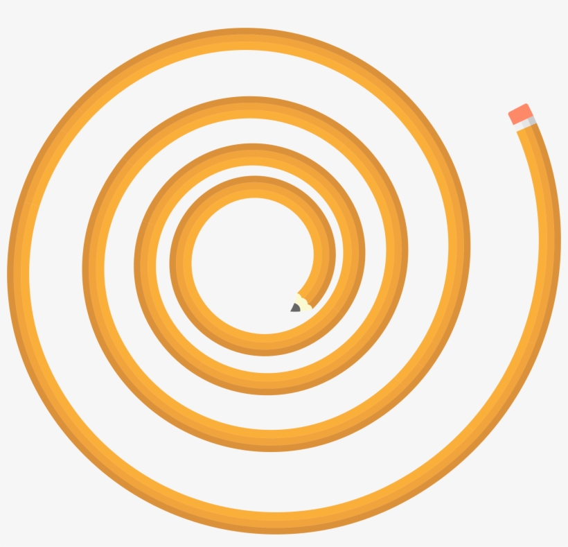 This Free Icons Png Design Of Pencil Spiral, transparent png download