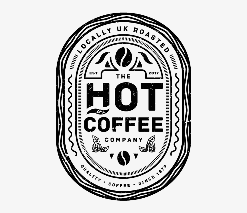 Hot Coffee Company Logo Design - Chsct, transparent png download